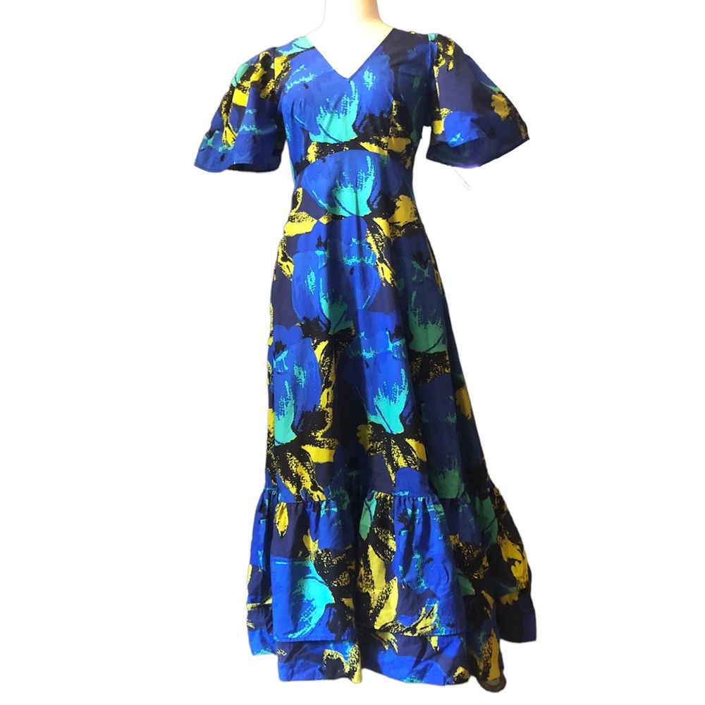 Christopher John Roger blue dress - Picture 3 of 9